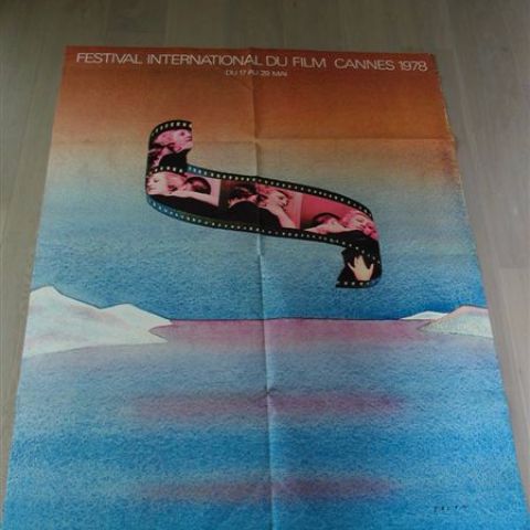 '1978 Cannes Film Festival' (120-160 official poster)